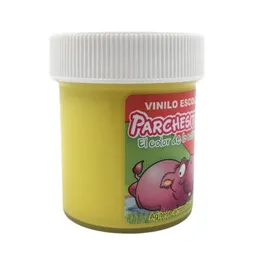 Parchesitos Vinilo Acrilico - 40g, Amarillo