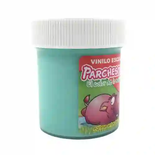 Parchesitos Vinilo Acrilico - 40g, Verde Agua