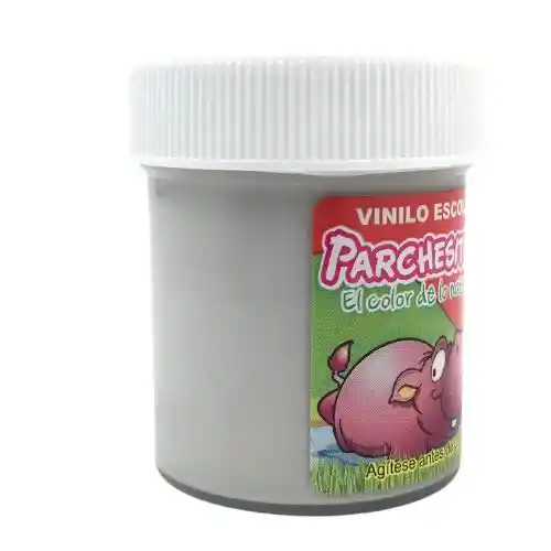 Parchesitos Vinilo Acrilico - 40g, Gris