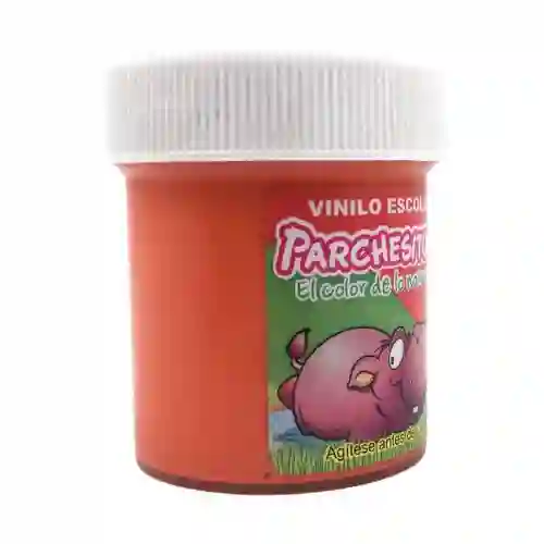 Parchesitos Vinilo Acrilico - 40g, Naranja