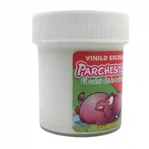 Parchesitos Vinilo Acrilico - 30cc, Blanco