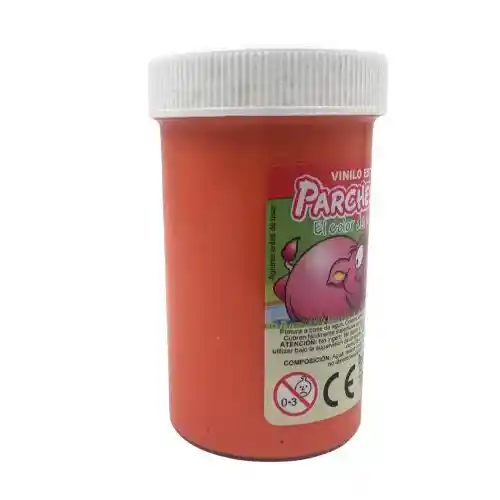 Parchesitos Vinilo Acrilico - 150g, Naranja