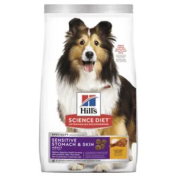 Alimento Seco Hills Adulto Sensitive Stomach Y Skin Pollo Y Cebada Para Perro 1,81kg