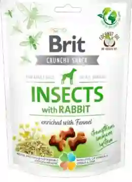 Brit Crunchy Snack Insectos Con Cordero 200g