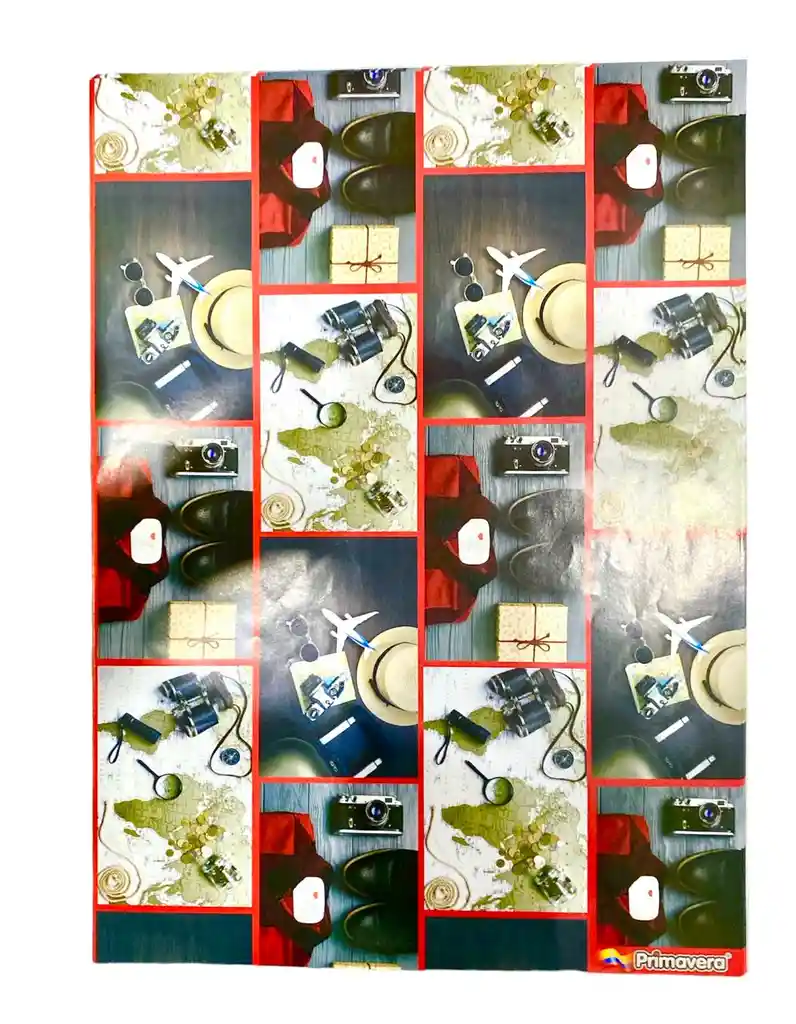 Papel De Regalo Hombre 48 X 68 Cm. X 2 Unidades Primavera