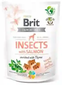 Brit Crunchy Snack Insectos Con Salmon 200 G