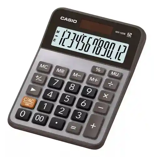 Calculadora Casio De Mesa Mx-120b 12 Digitos