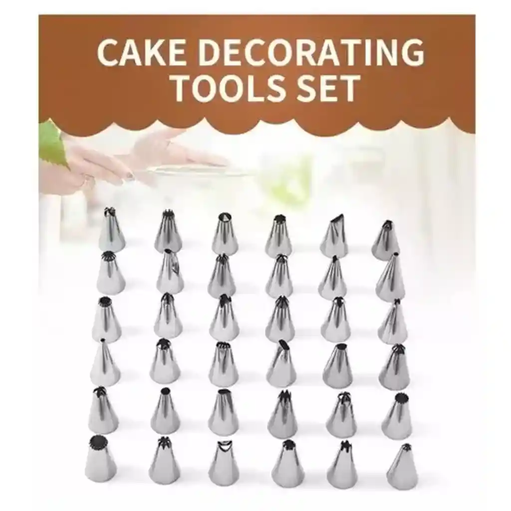 Kit De Decoración Para Pasteles Y Tortas - 66 Piezas