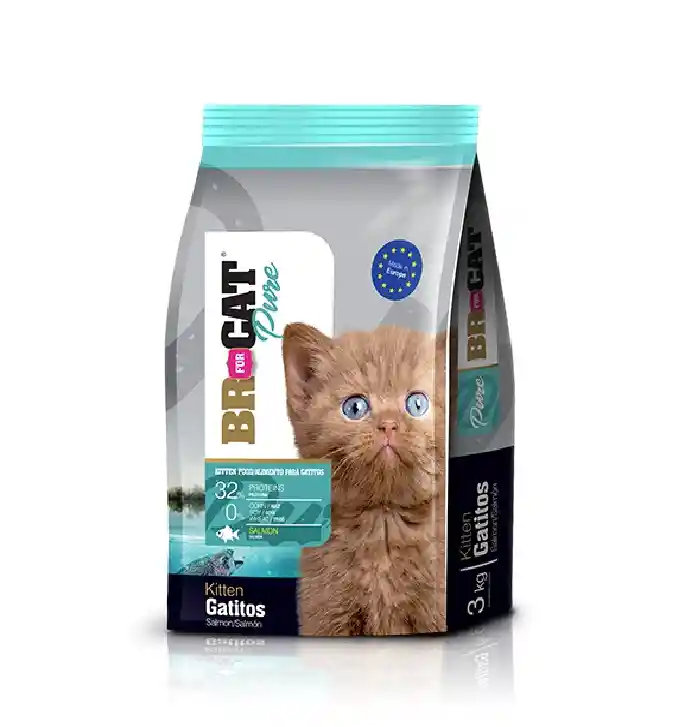 Br For Cat Gatito Salmon X 1kg