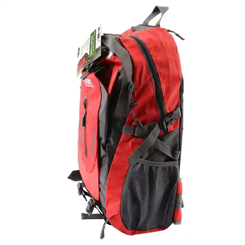 Morral Camping Clark 45 Lt Montana Rojo