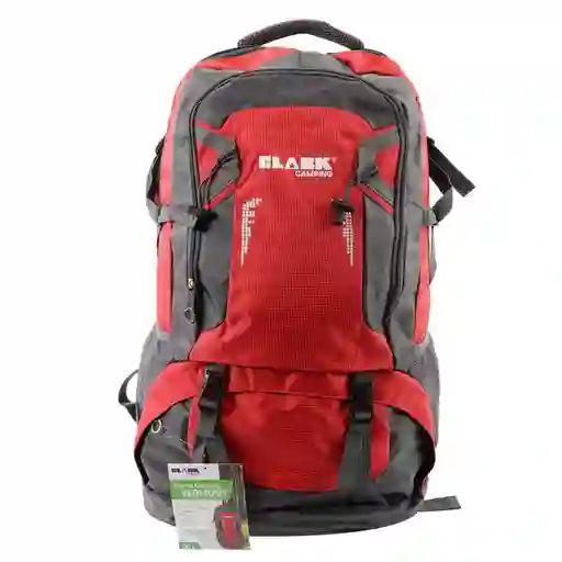 Morral Camping Clark 60 Lt Vermont Rojo