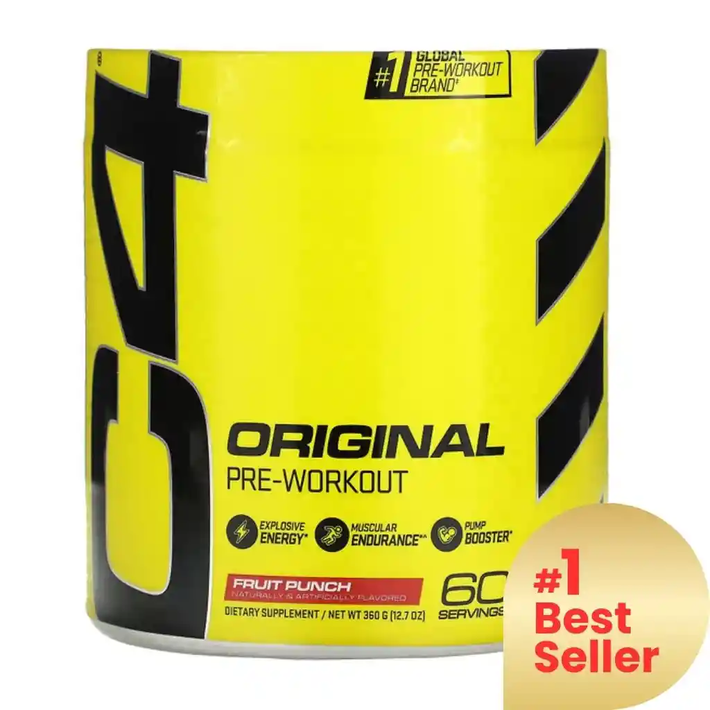 Pre-workout C4 60 Serv - Cellucor - Fruit Punch