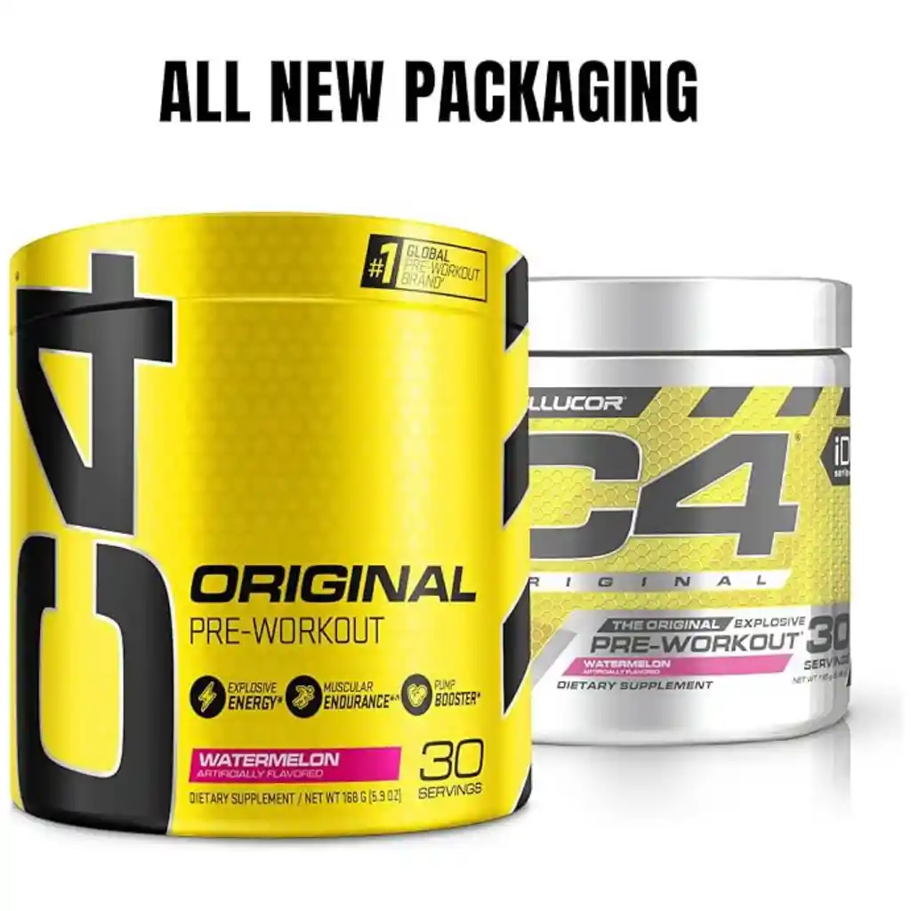 Pre-workout C4 60 Serv - Cellucor - Fruit Punch