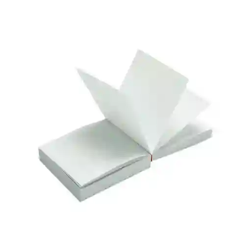 Taco De Notas Papel Bond Blanco 8x7cm 33gr 300 Hojas