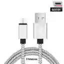 Cable Acordonado Usb A V8 3a Alta Calidad Batri 3 Metros Cu02