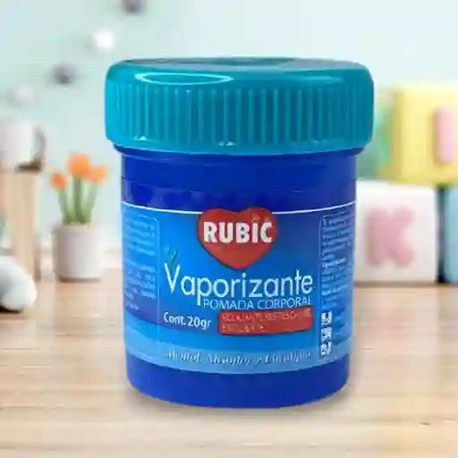 Vaporizante Pomada Corporal Rubic X 20gr