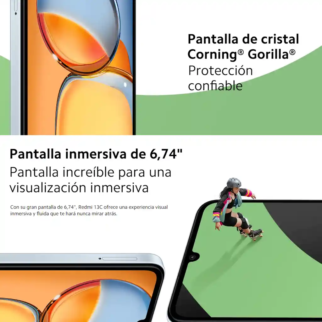 Celular Xiaomi Redmi 13c 128gb/4gb Blue + Watch 3 Active Blk