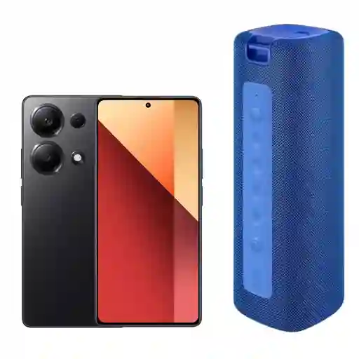 Xiaomi Redmi Note 13 Pro 256gb 8gb Negro, Parlante Mi Speaker 16w Azul