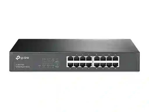 Switch Gigabit 10/100/1000 De 16 Puertos Tp-link Tl-sg1016d