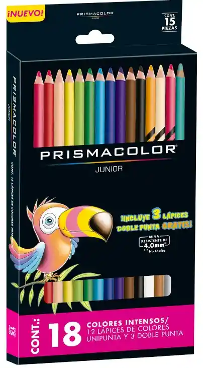 Colores Prismacolor Junior X 18 Und