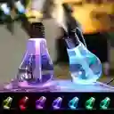 Humidificador Bombillo Difusor Aroma / Luz Led 7 Colores