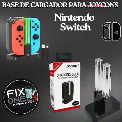 Base De Cargador Para Joycons De Nintendo Switch