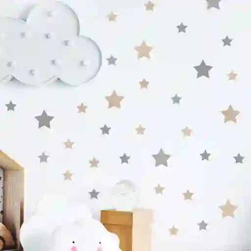 Sticker Vinilos Decorativos Adhesivo Infantiles Bebe Estrella