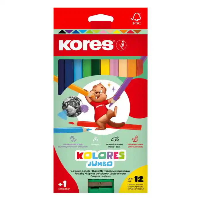 Colores Kores Jumbo X 14 Und