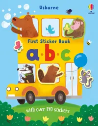 Libro Infantil Mi Primer Libro De Sticker Abc Para Niños