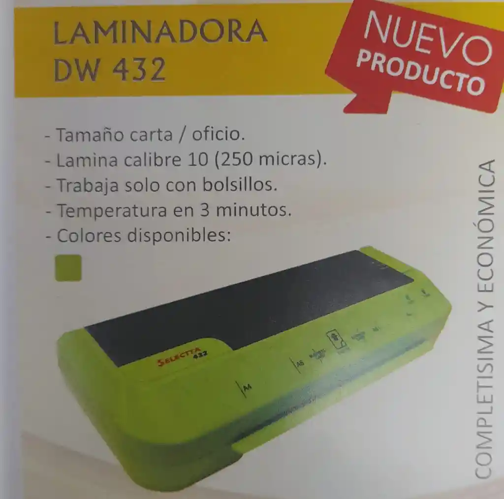 Laminadora Dw 432