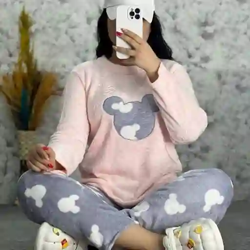 Pijama Térmica Mickey Mouse Talla Única Adulto