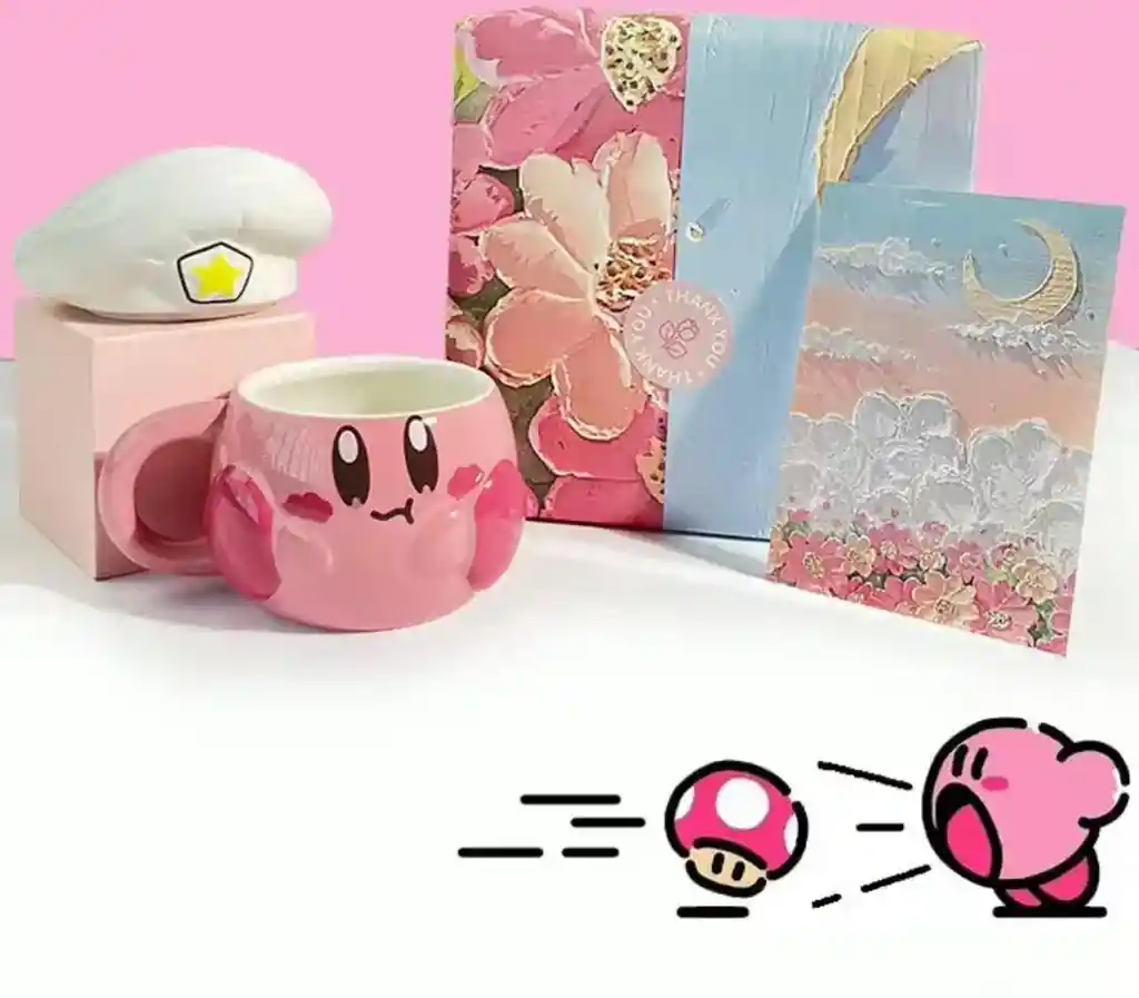 Mug Pocillo 3d Kirby Nintendo