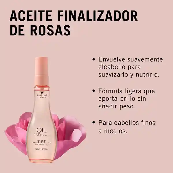 Aceite Capilar De Rosas Oil Ultime