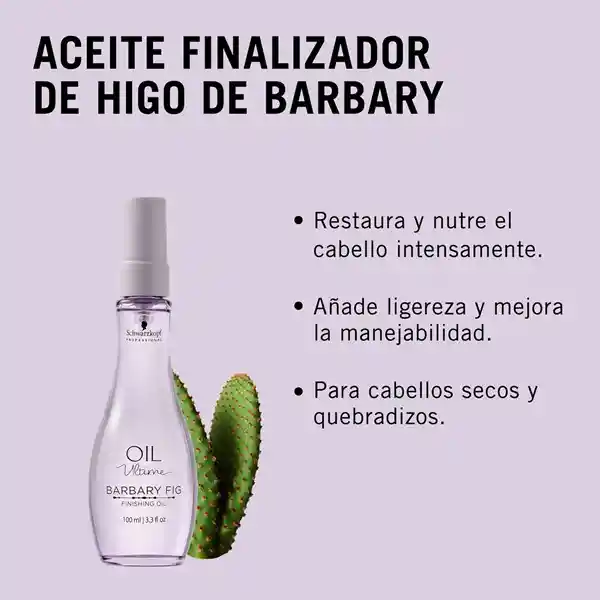 Aceite Capilar De Higo De Barbary Oil Ultime