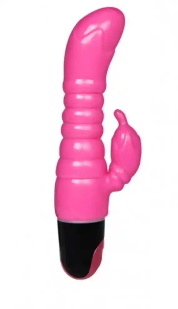 Vibrador Doble Estimulacion Punto G Y Clítoris 8.9