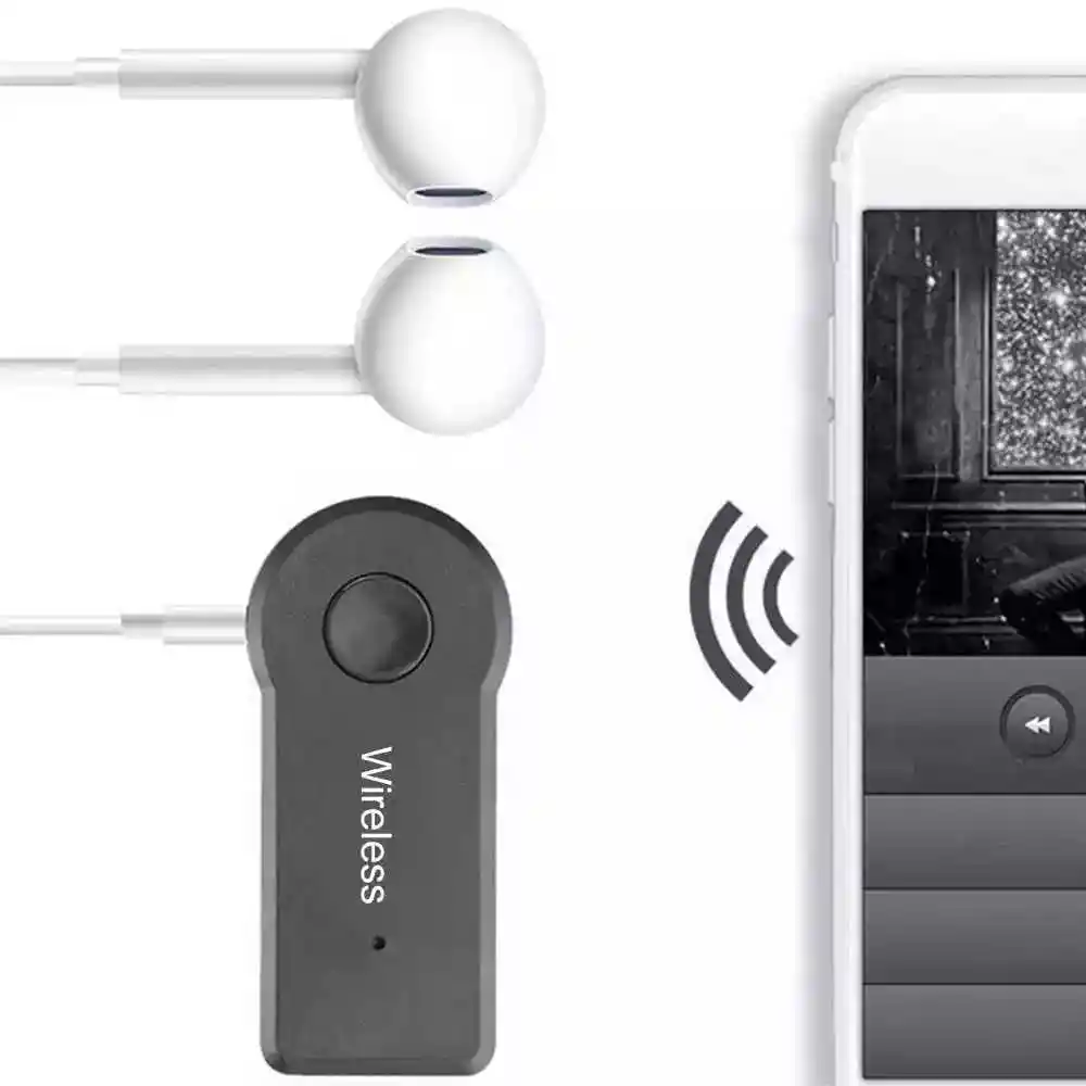 Adaptador Receptor Bluetooth Para Carro Recargable Portátil