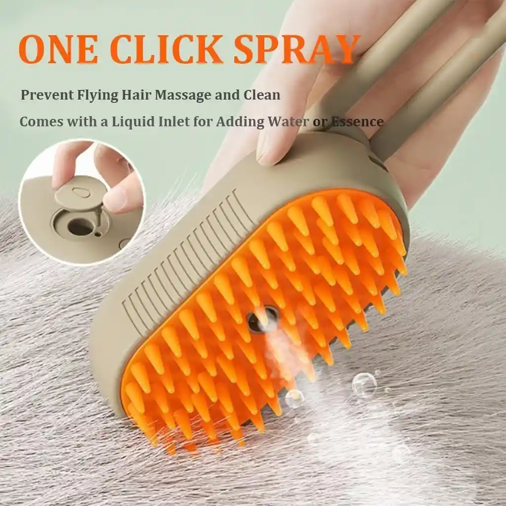 Electric Spray Handle Massage Brush