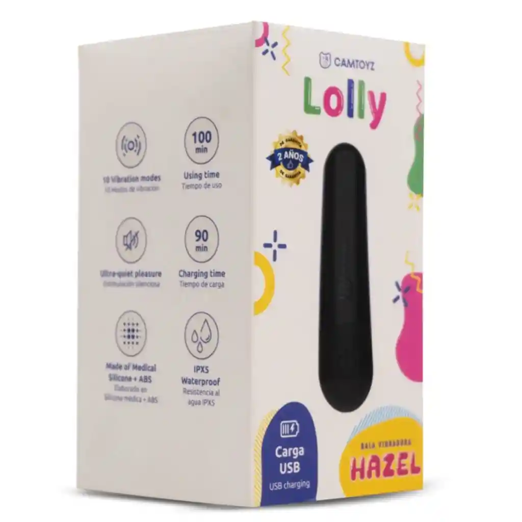 Bala Vibradora Hazel Lolly