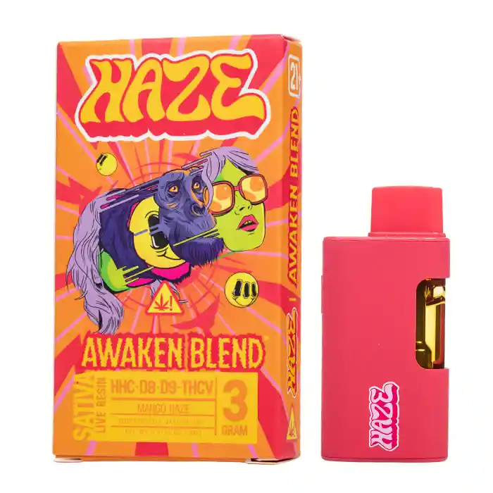 Haze Awaken Blend | Hhc-d8-d9-thcv |mango Haze| Sativa 3gr