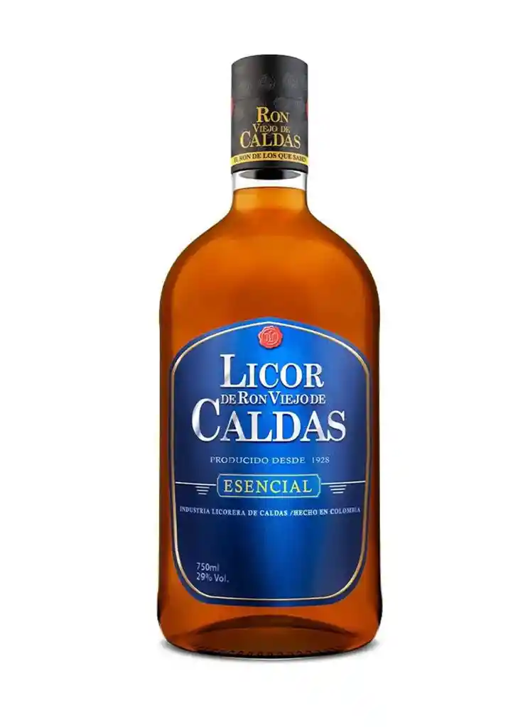 Ron Viejo De Caldas Esencial X 750 Ml