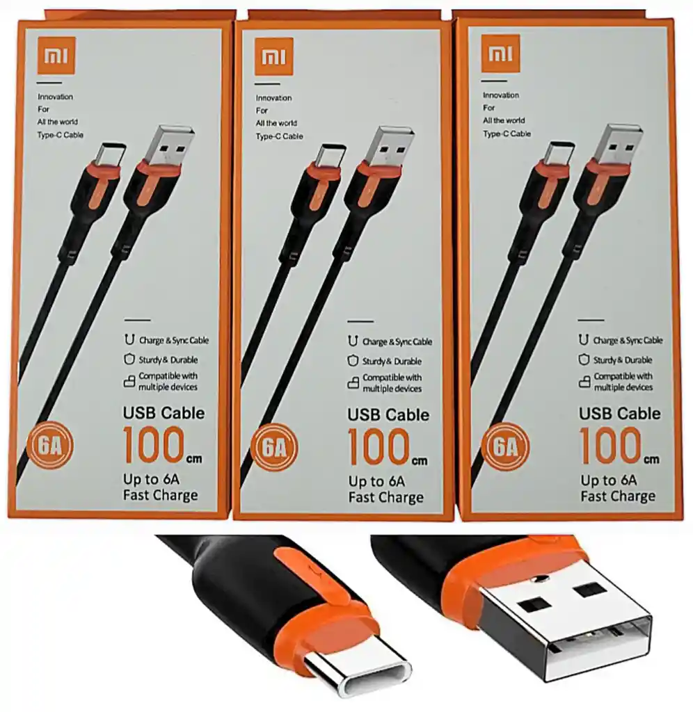Cable Xiaomi Tipo C Carga Rápida