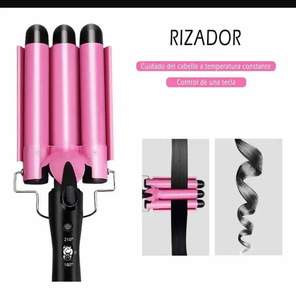 Pinza De Cabello Ondas De Sirena Rizadora