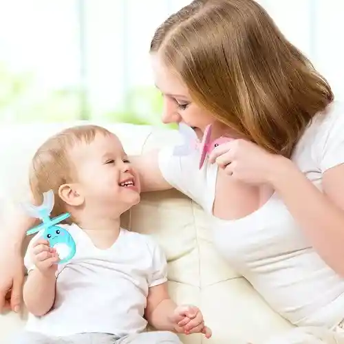 Cepillo De Dientes Niños En Forma De U Diseños