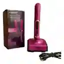 Plancha Viajera Recargable Cabello Dama Practica Color Rosa Chicle 110v