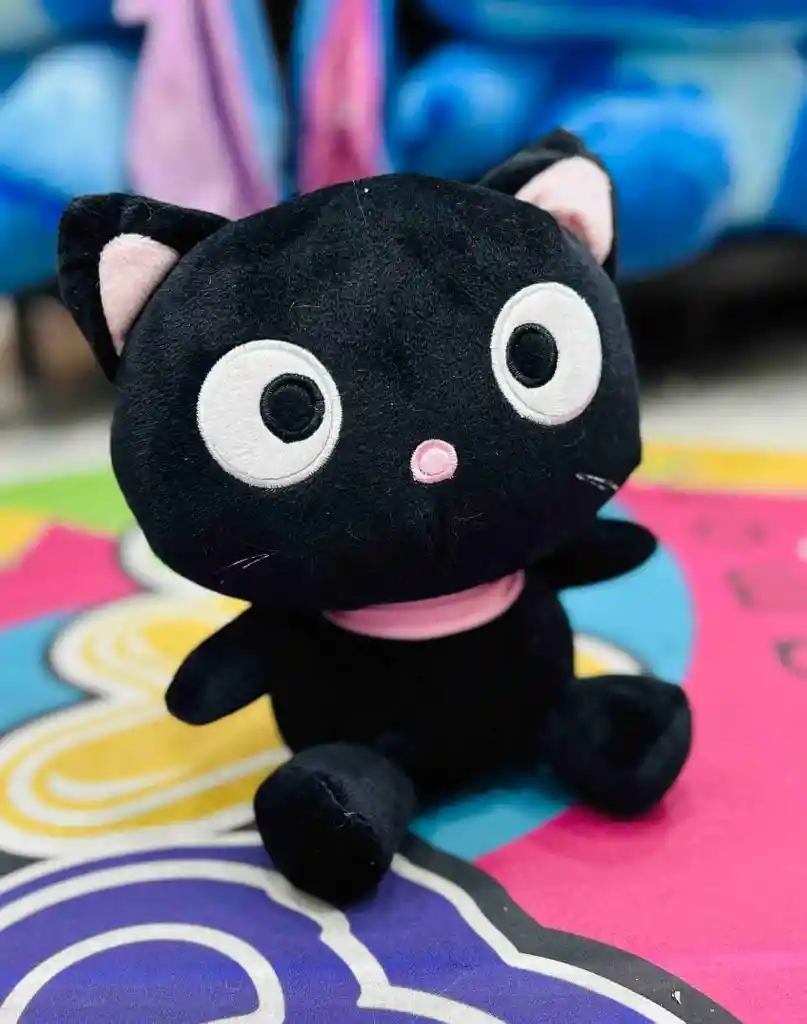 Regalo Juguete Peluche Gato Negro