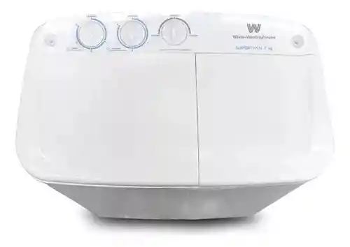 Lavadora 7kg Semiautomática White Westinghouse Wwtb07m6muww