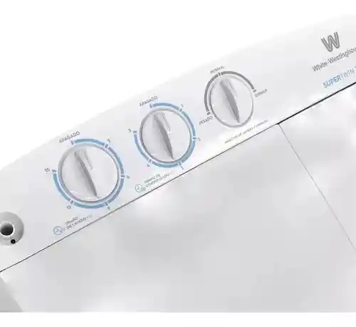 Lavadora 7kg Semiautomática White Westinghouse Wwtb07m6muww