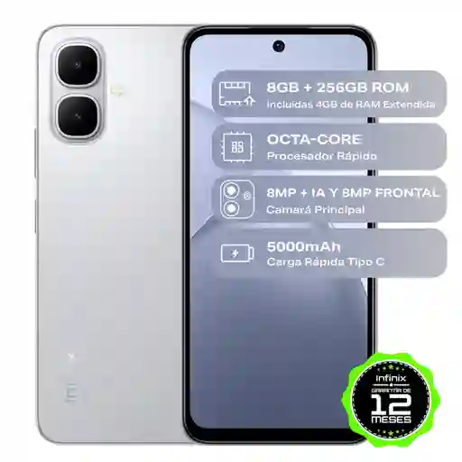 Celular Infinix Smart 10 4gb Ram/256gb Gris