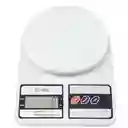 Balanza Gramera De Cocina Digital Genérica Sf-400 Blanca