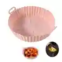 Molde De Silicona Redondo 21cm Para Air Fryer | Olla Freidora X1und